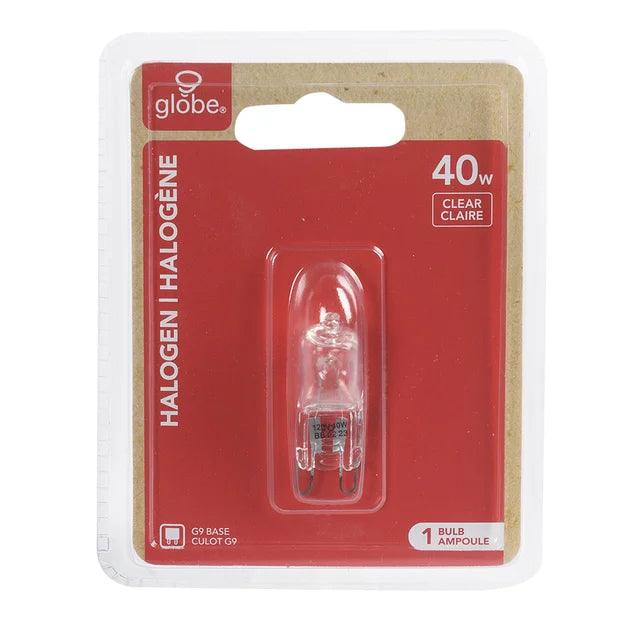 G9 40W halogen bulb