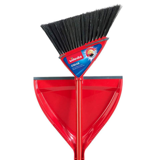 Vileda Oskar broom with dustpan