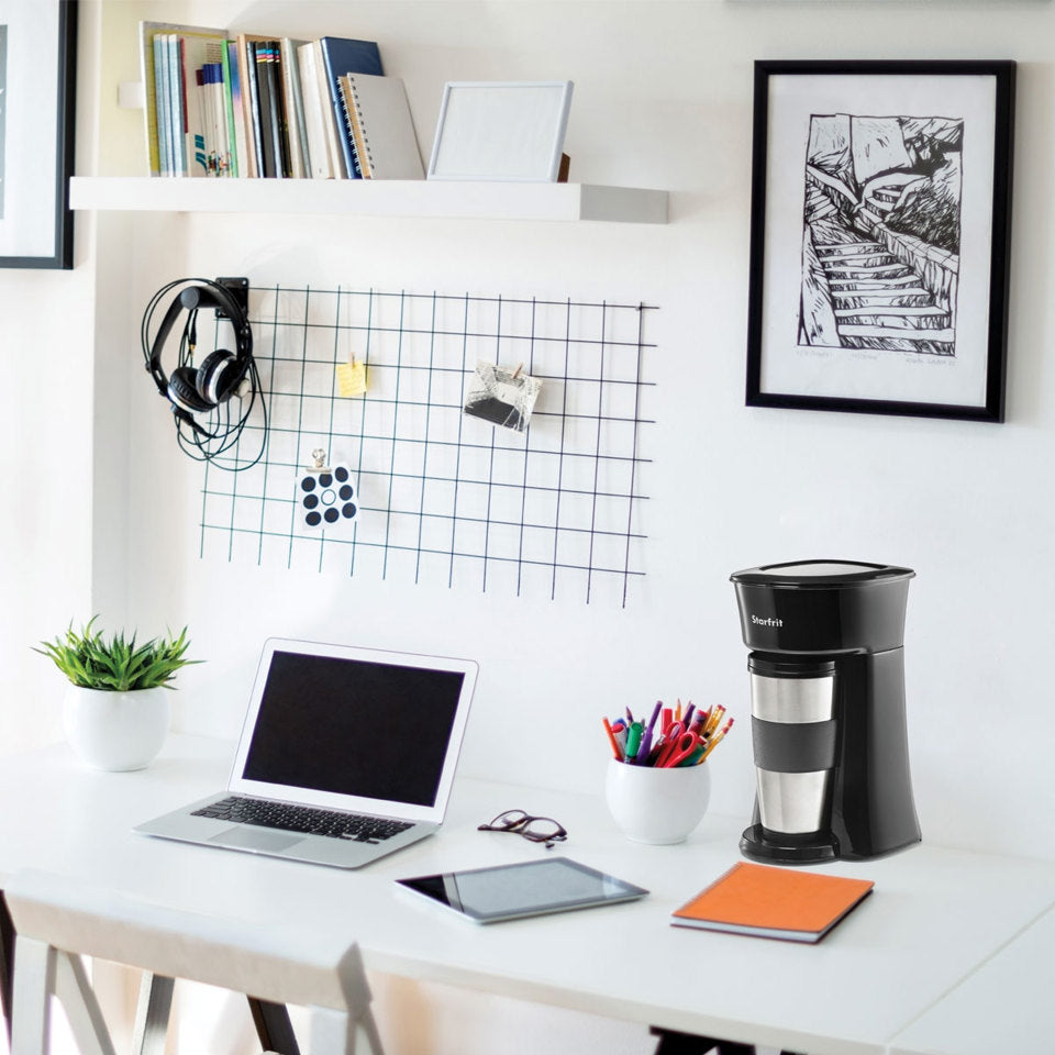 Individual Serve Coffee Maker and Travel Mug